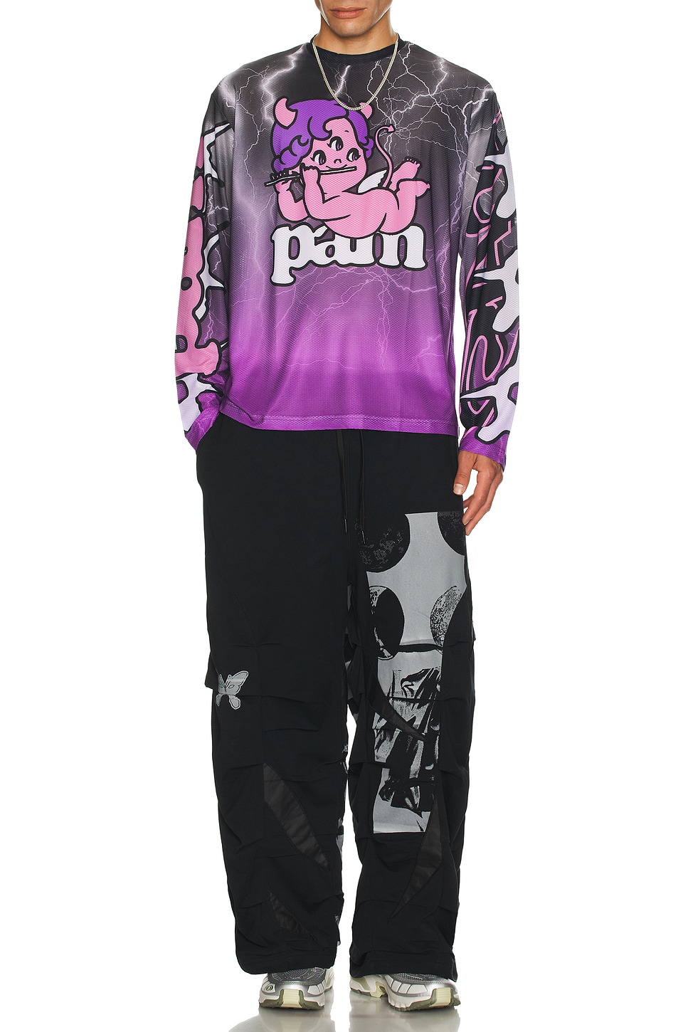 Image 1 of P.A.M. Perks and Mini Cherub Mtb Long Sleeve Top in Multi