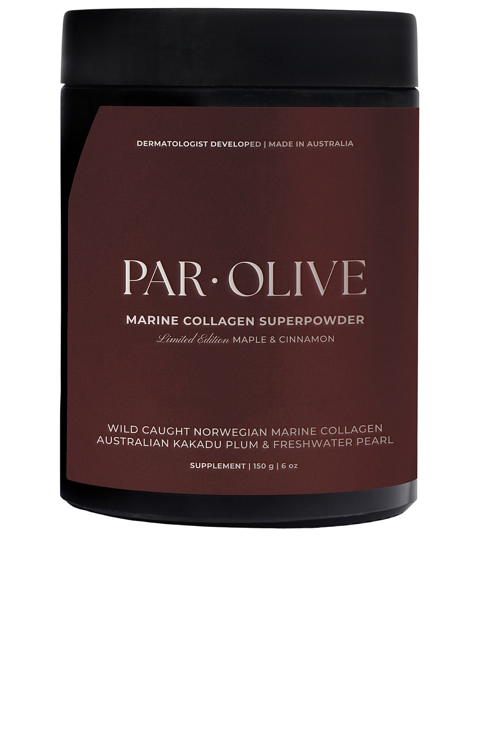 Par Olive Maple & Cinnamon Pearl Marine Collagen Superpowder in Beauty: NA