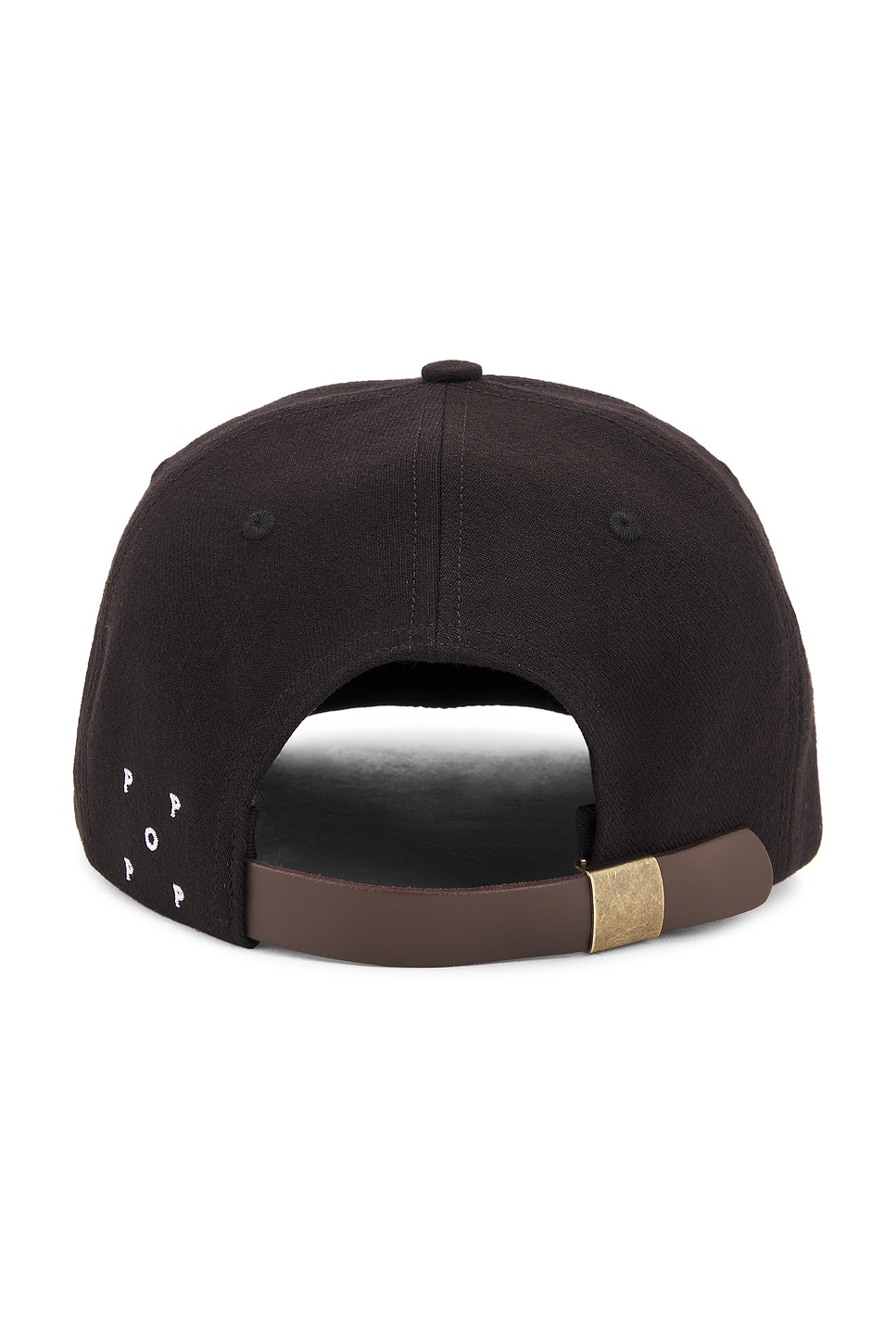 Shop Pop Trading Company O 6 Panel Hat In Black & White