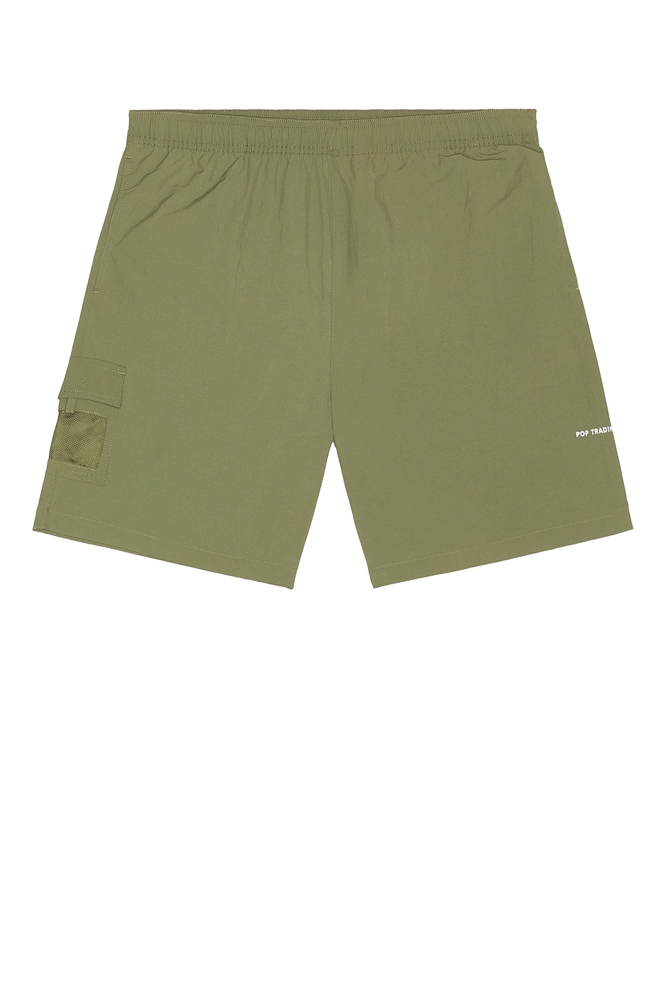Pop Trading Company Painter Shorts In Green