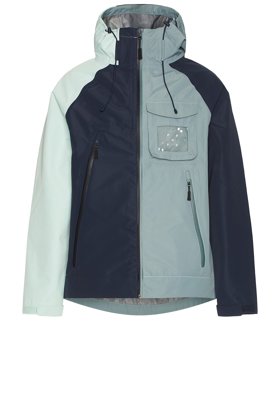 Pop Trading Company Oracle Hooded Jacket In Multi