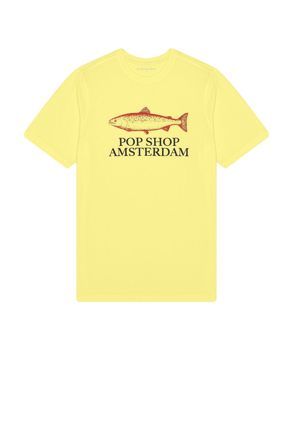 Image 1 of Pop Trading Company Amsterdam Shop T-Shirt in Minion Yellow