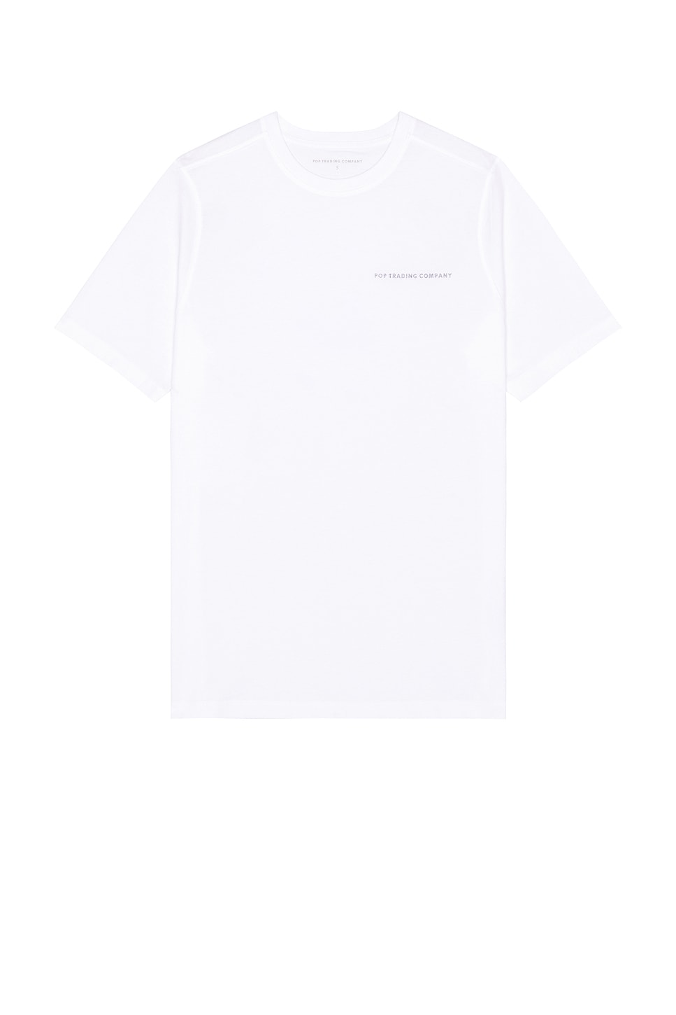 Pop Trading Company Inside Logo T-shirt In White