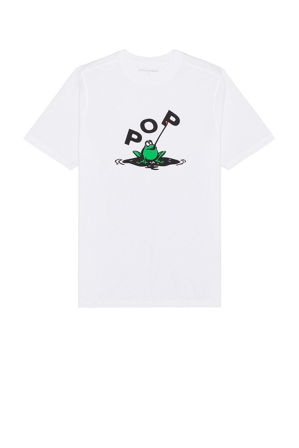 Image 1 of Pop Trading Company Frog T-Shirt in White