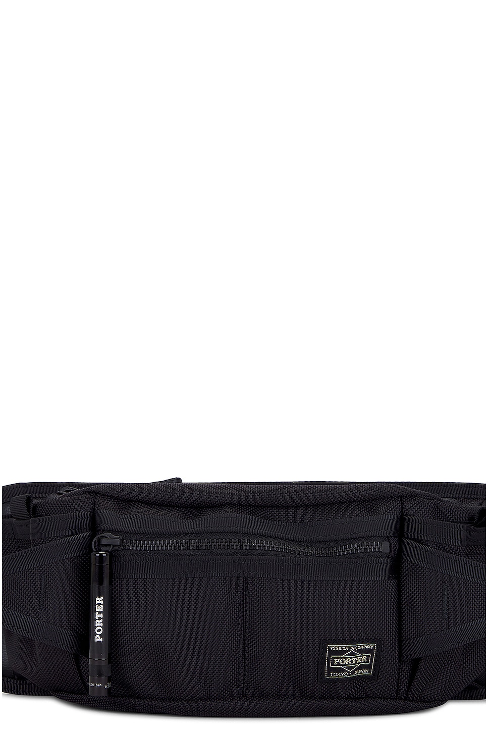 Heat Waist Bag in Black