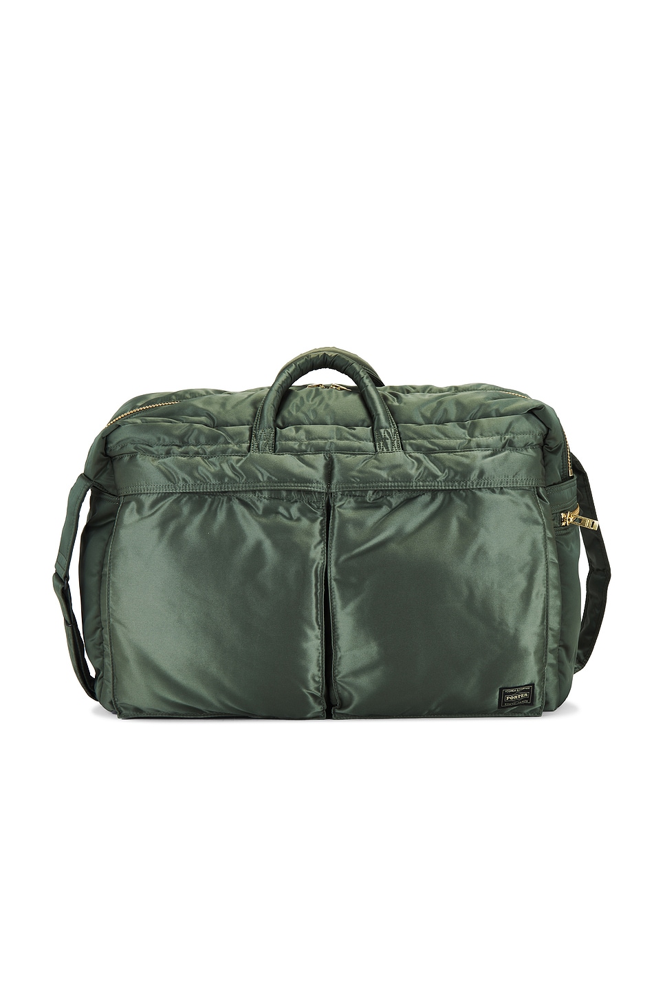 Shop Porter-yoshida & Co Tanker 2way Duffle Bag S In Sage Green