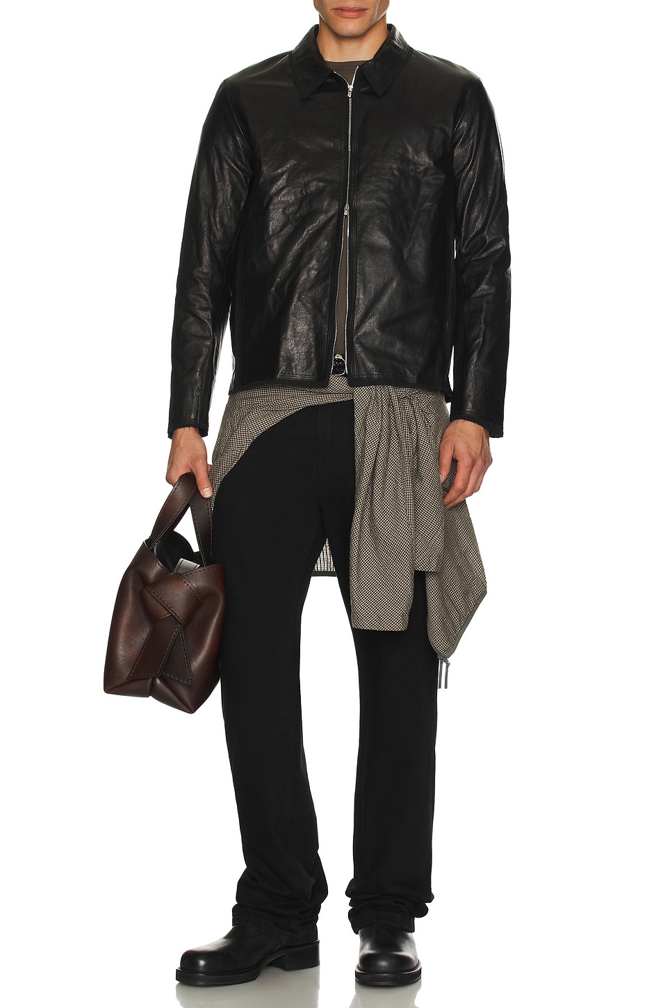 Image 1 of POST ARCHIVE FACTION (PAF) 8.0 Denim Pants Right Jeans in Black