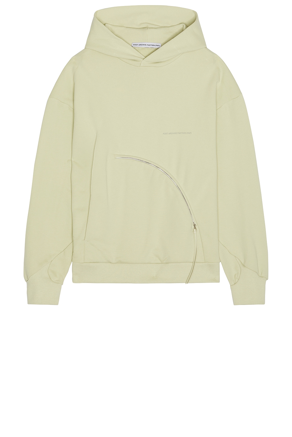 POST ARCHIVE FACTION (PAF) 8.0 Hoodie Center in Yellow