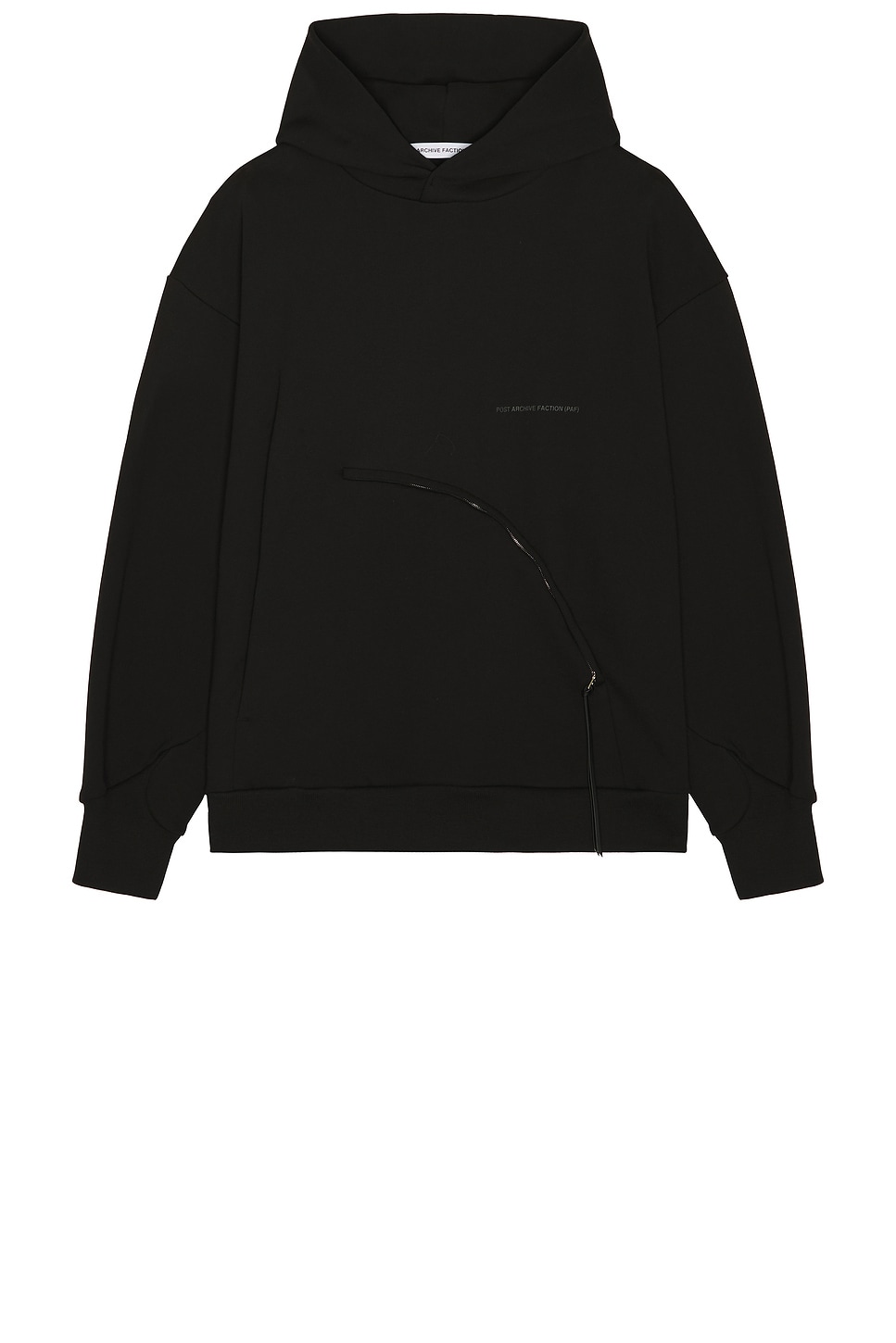 POST ARCHIVE FACTION (PAF) 8.0 Hoodie Center in Black
