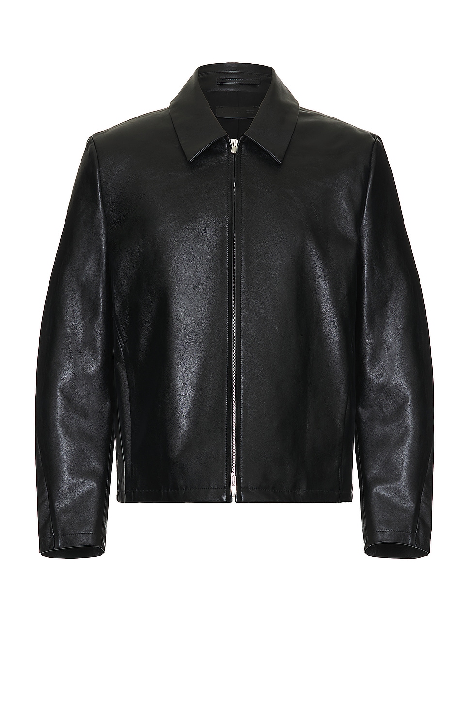 Image 1 of POST ARCHIVE FACTION (PAF) 6.0 Leather Jacket in Black