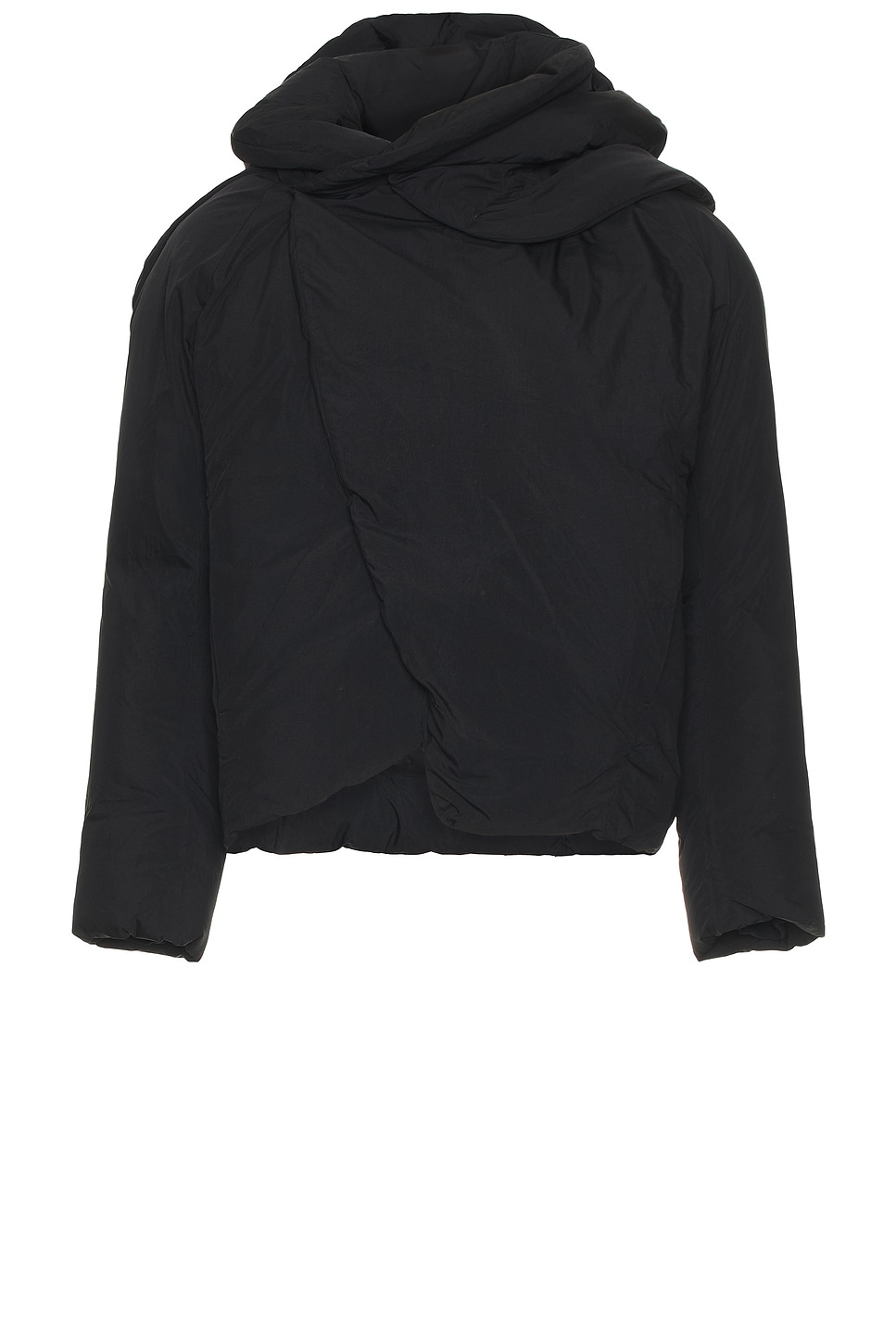 Shop Post Archive Faction (paf) 7.0 Down Center Hooded Jacket In Black