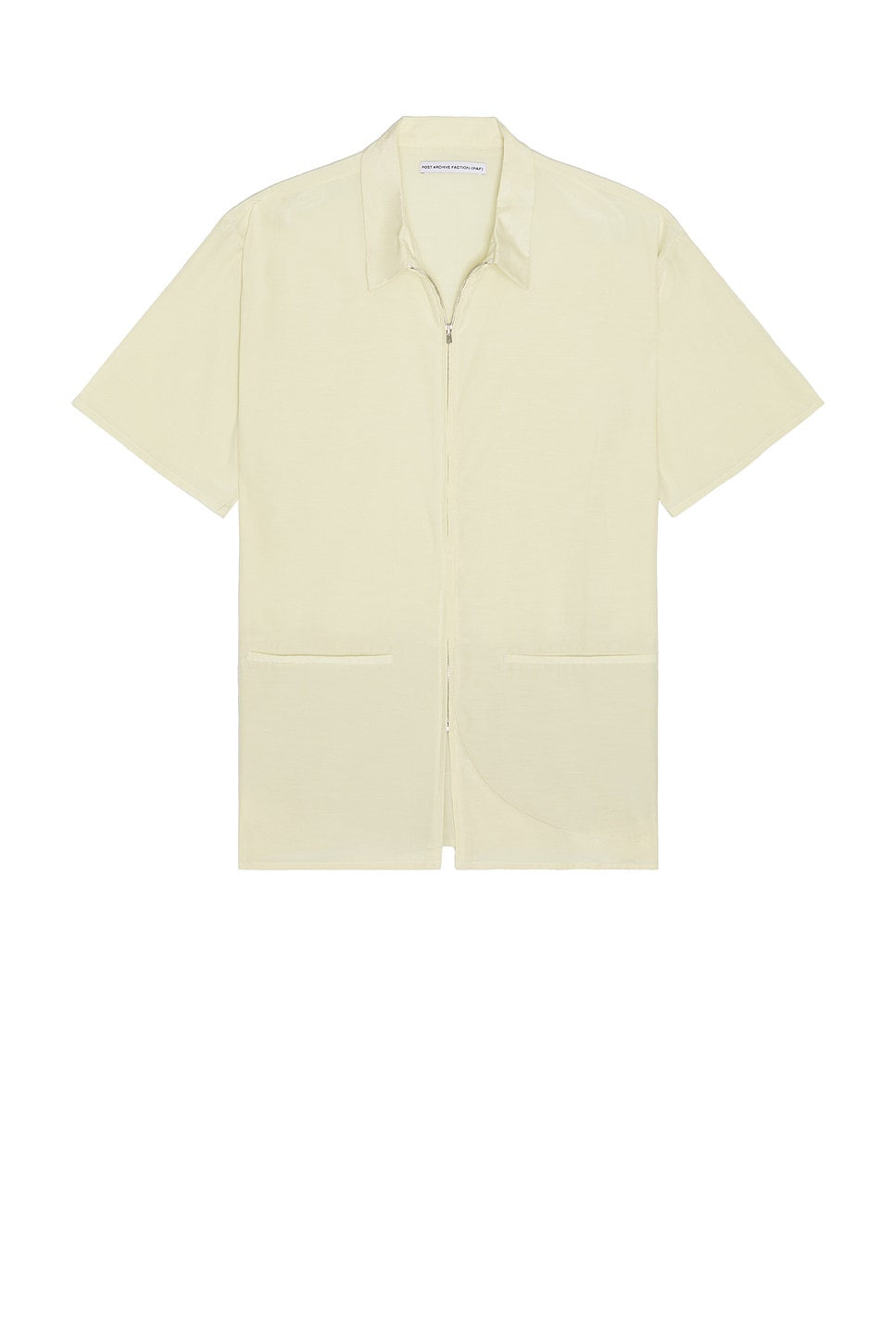 POST ARCHIVE FACTION (PAF) 8.0 Half Shirt Right in Yellow