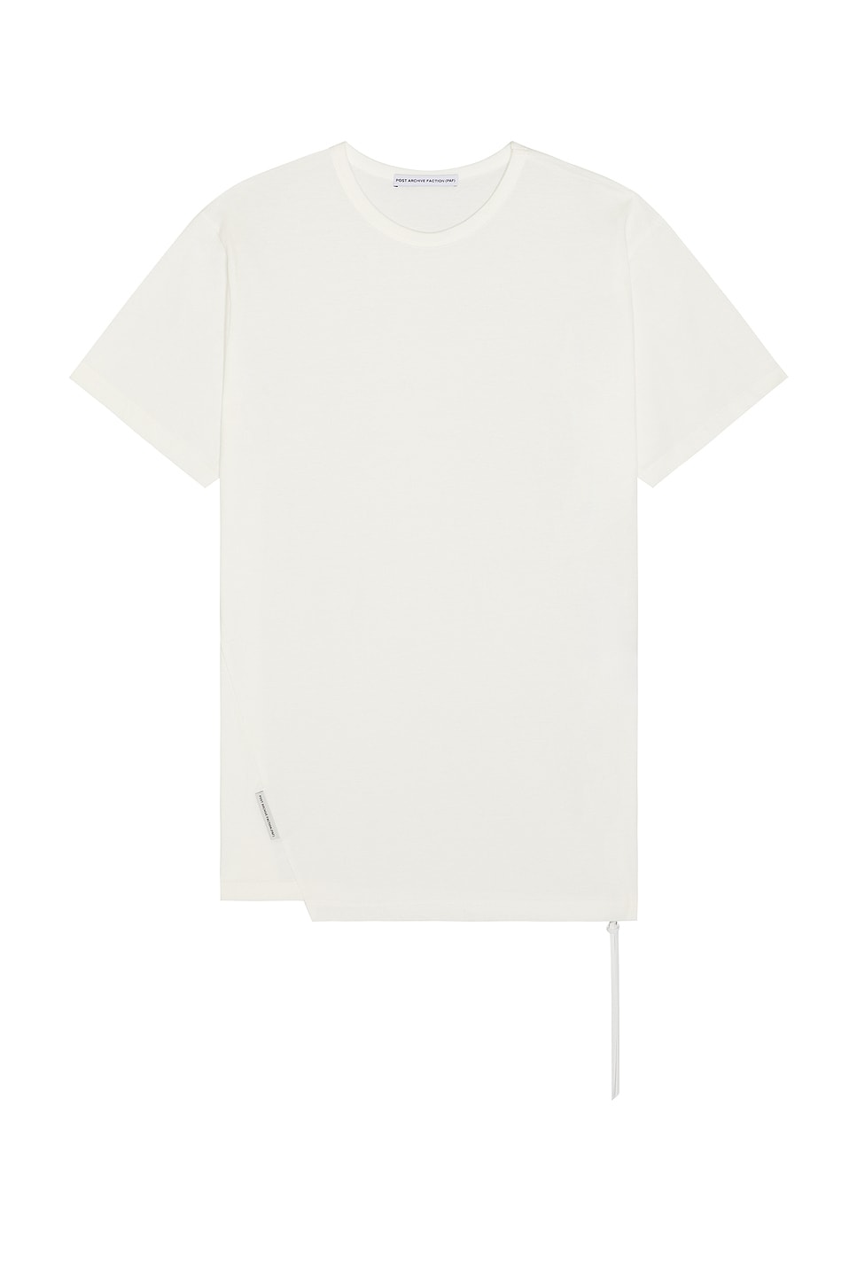 POST ARCHIVE FACTION (PAF) 8.0 Tee Center in White