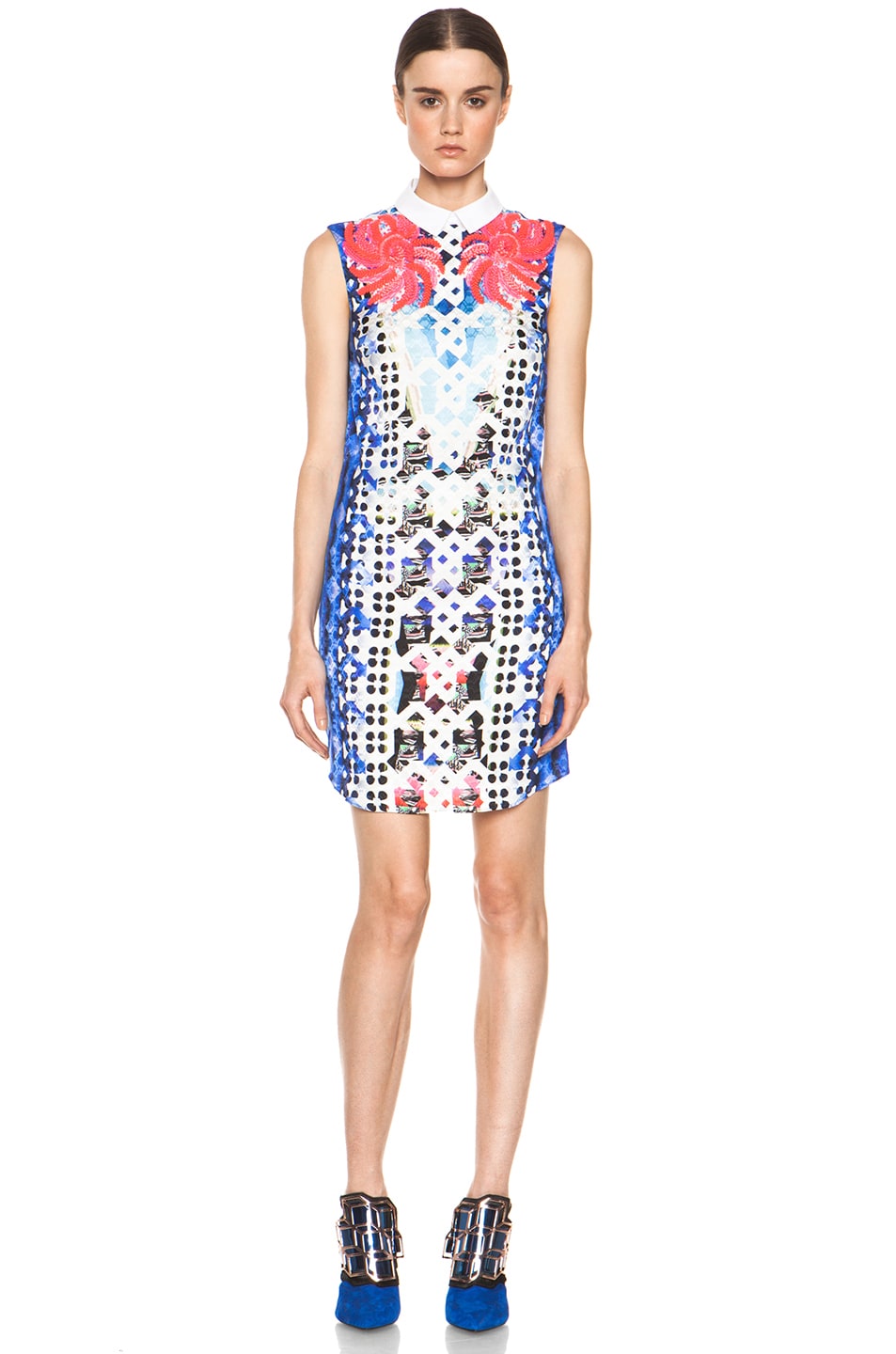 Image 1 of Peter Pilotto Embellished Dress in Pink