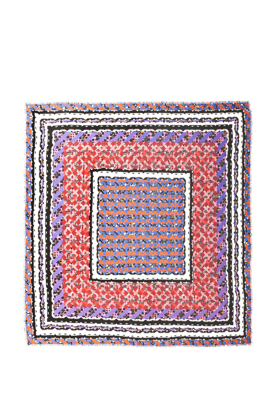 Image 1 of Peter Pilotto Cashmere Scarf in Red Multi