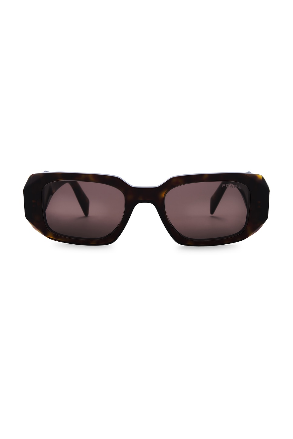 Rectangle Frame Sunglasses in Brown