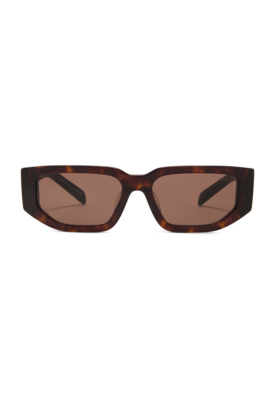 Rectangular Frame Sunglasses in Black