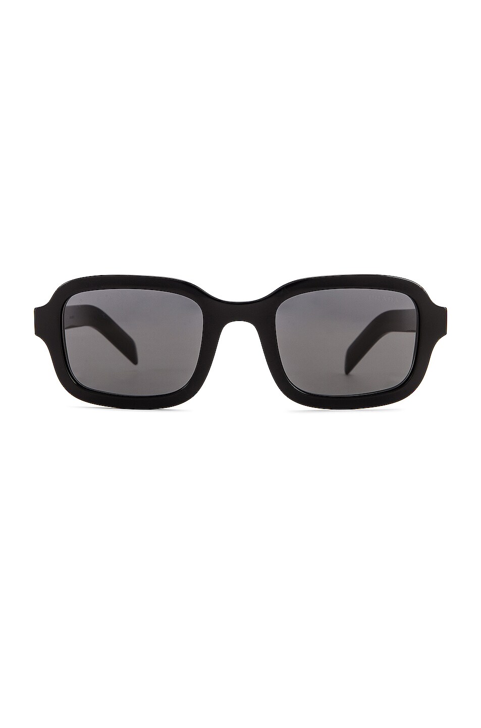 Image 1 of Prada Contemporary Square Sunglasses in Black