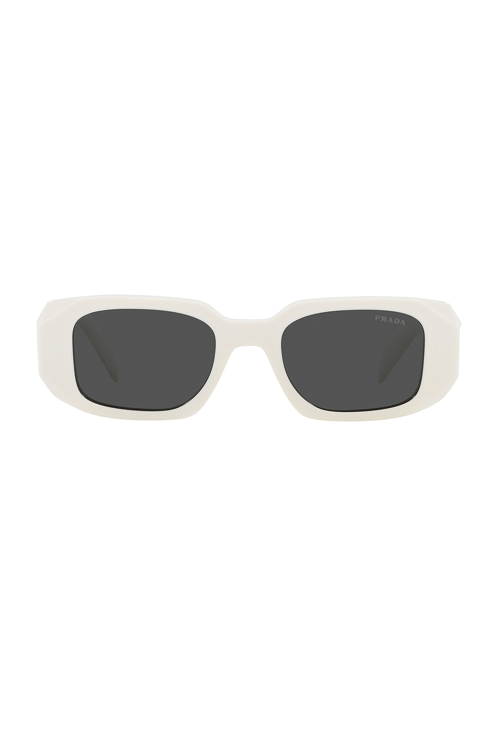 Scultoreo Narrow Sunglasses in White