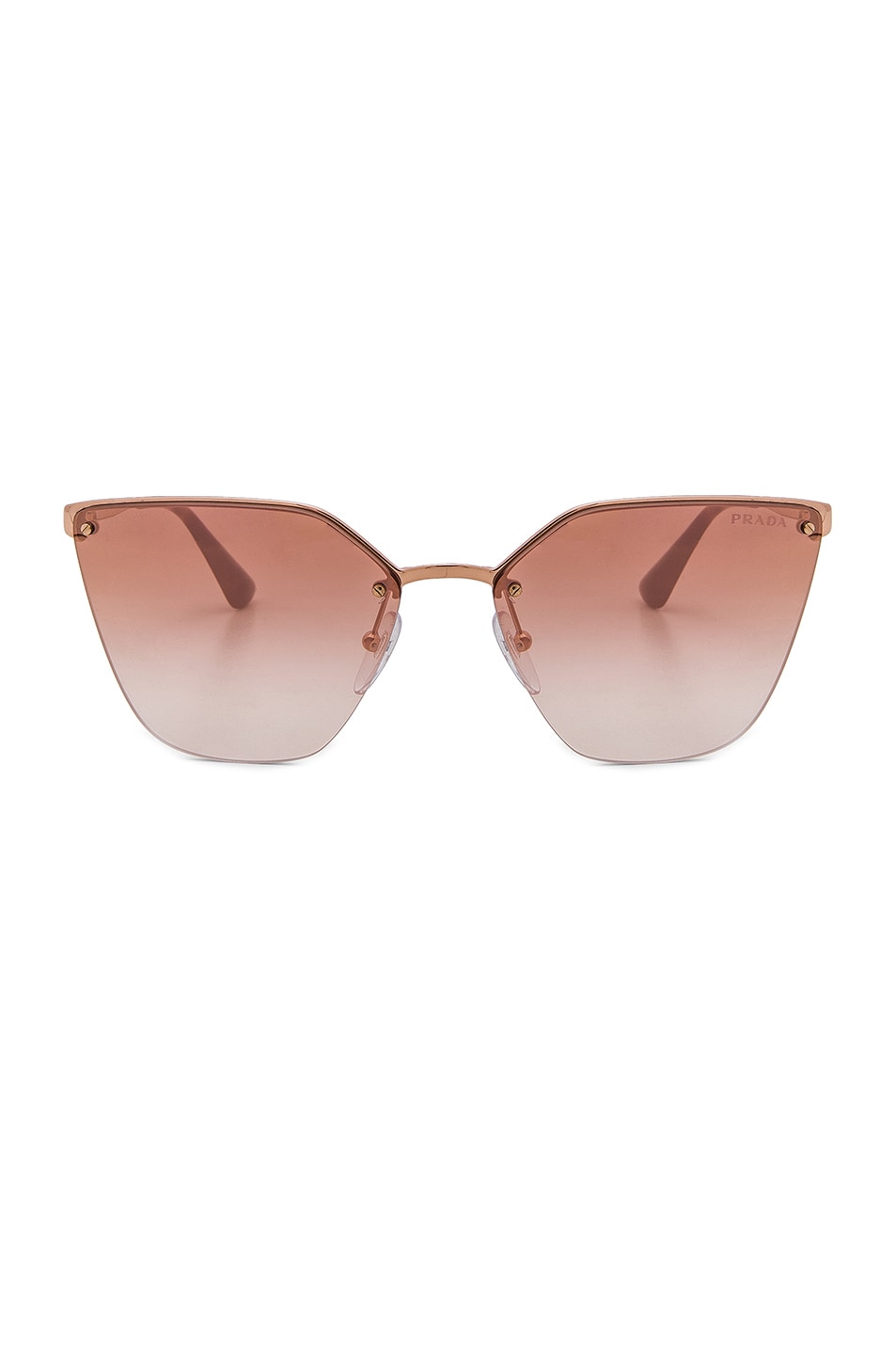 Image 1 of Prada Cinema Evolution Sunglasses in Pink Gold