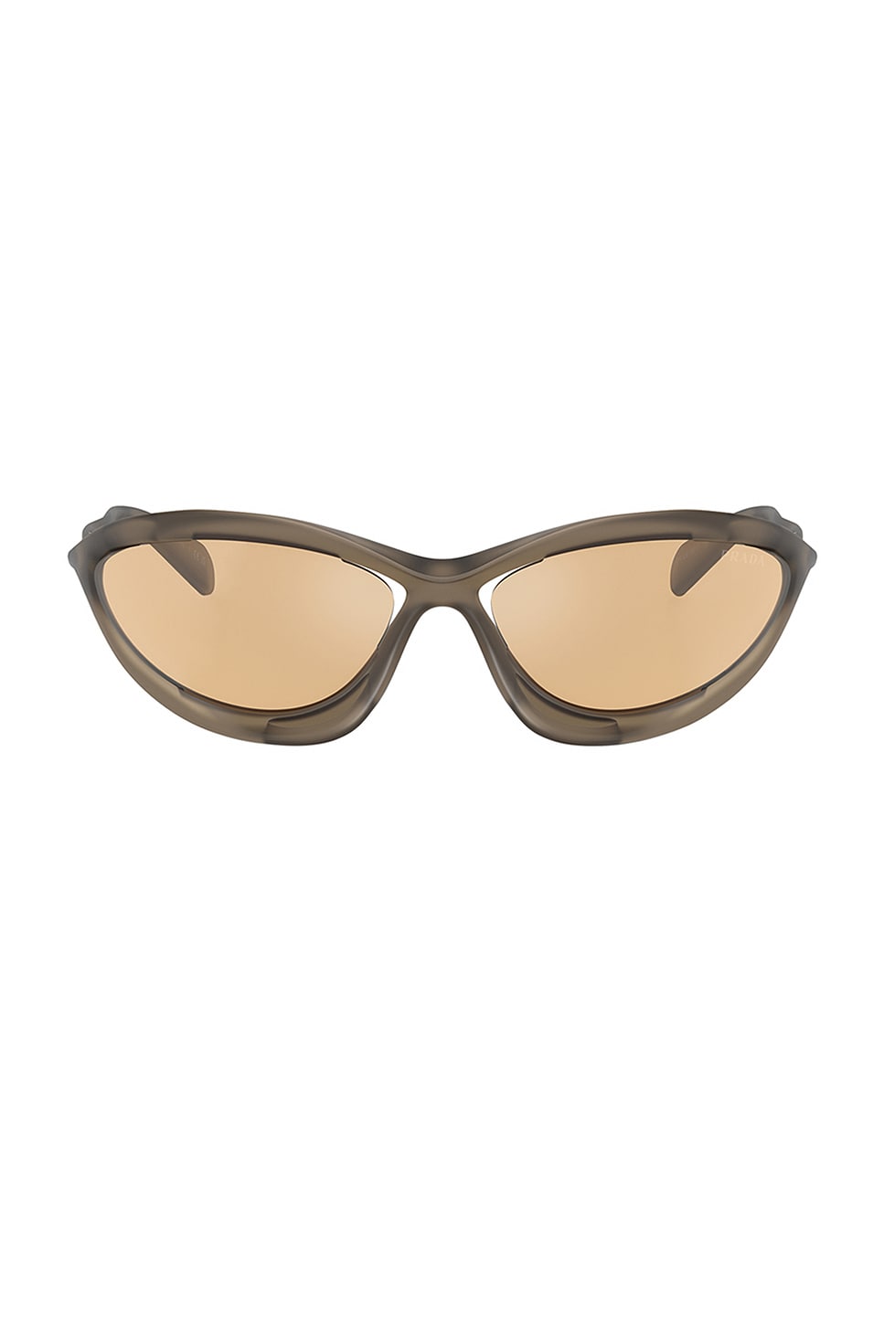 Oval Sunglasses in Brown