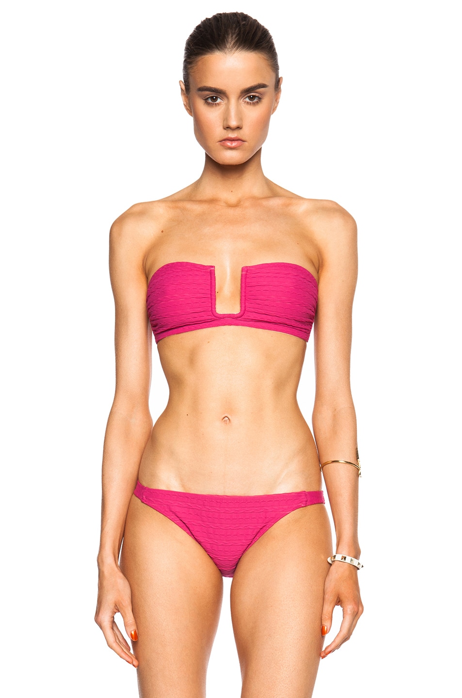 Image 1 of Prism Santa Margarita Bikini Top in Pink