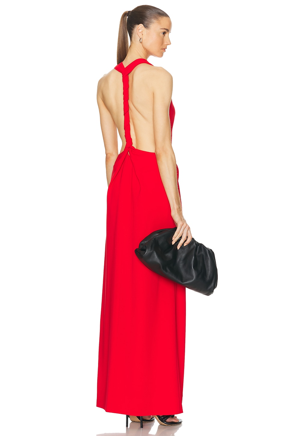 Image 1 of Proenza Schouler Faye Backless Dress in Red