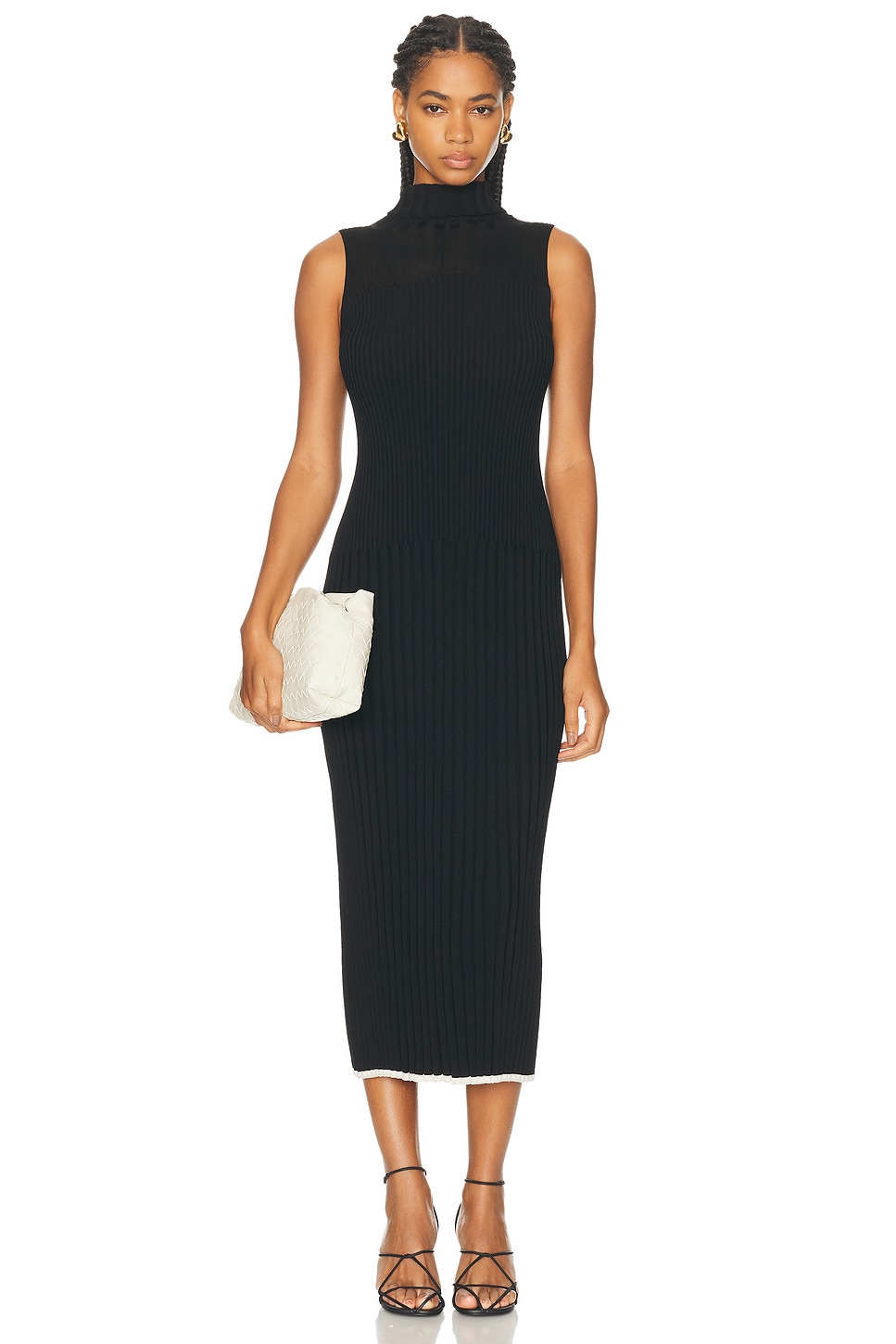 Proenza Schouler Maia Dress In Black