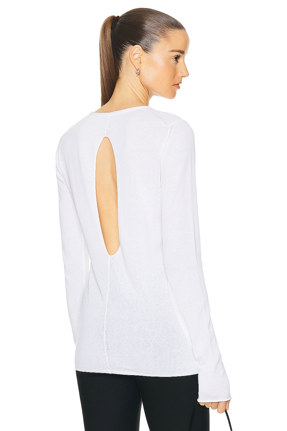Image 1 of Proenza Schouler Tina Sweater in White