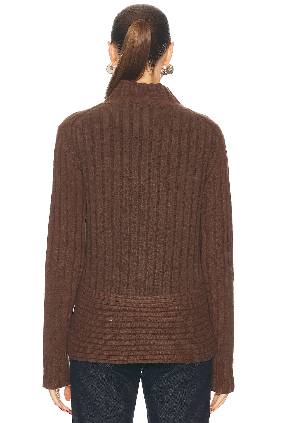 Image 3 of Proenza Schouler Haven Sweater in Bark