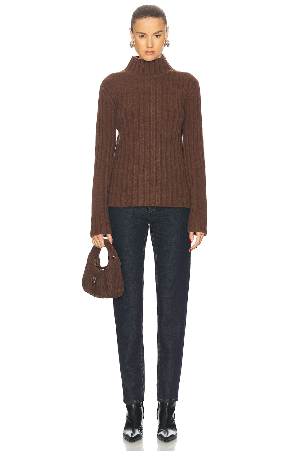 Image 4 of Proenza Schouler Haven Sweater in Bark