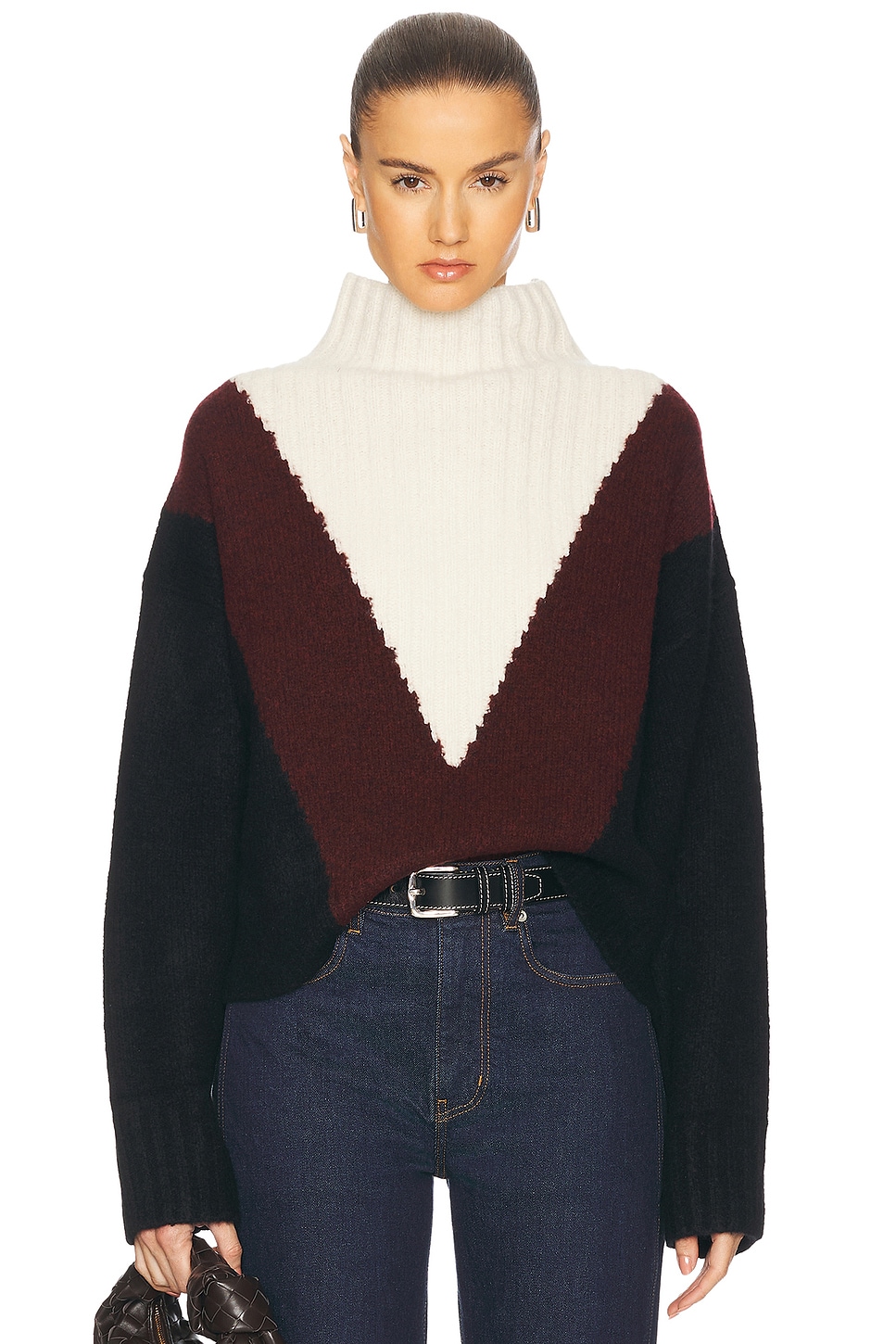 Alma Sweater in Red