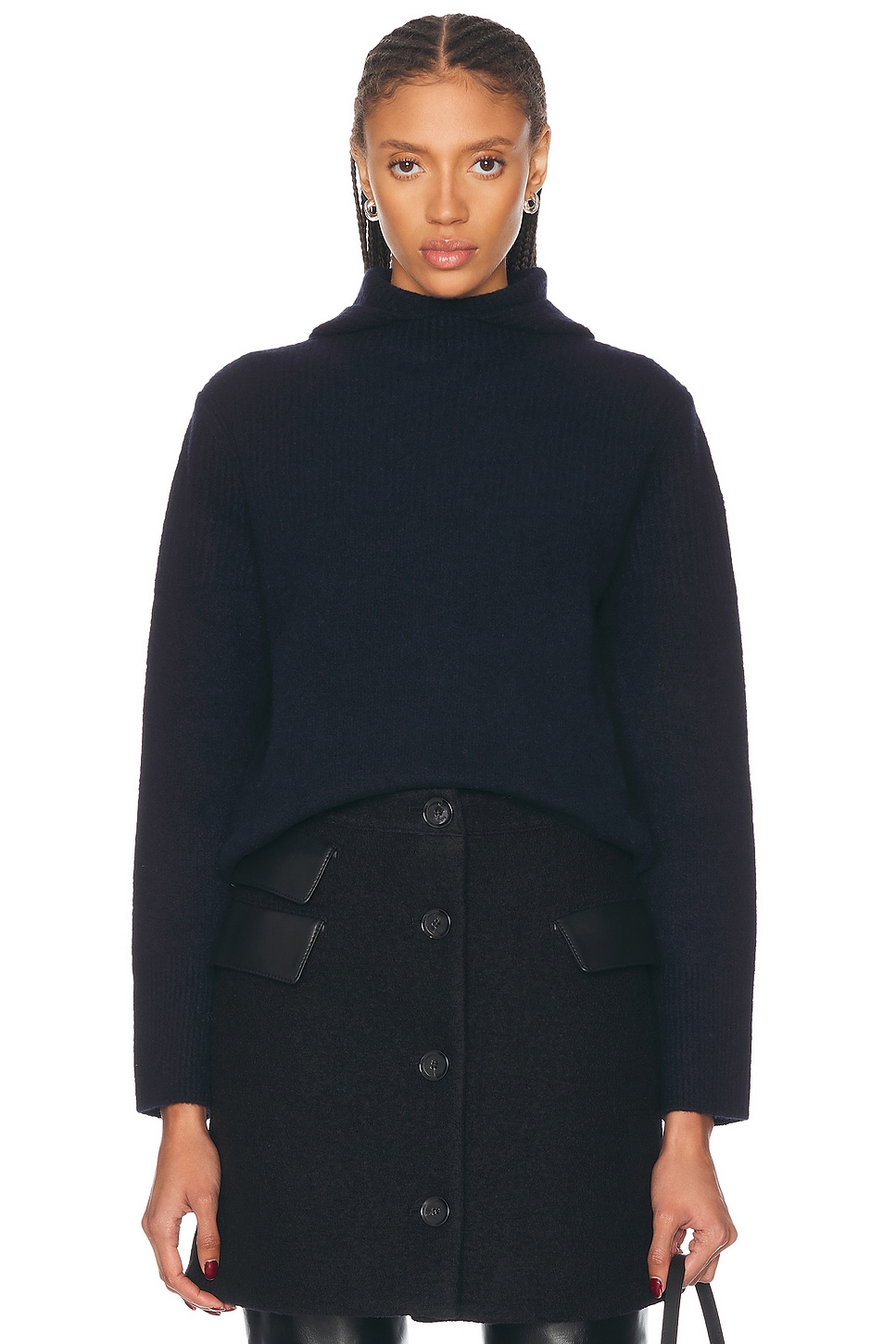 Image 1 of Proenza Schouler Greta Sweater in Navy