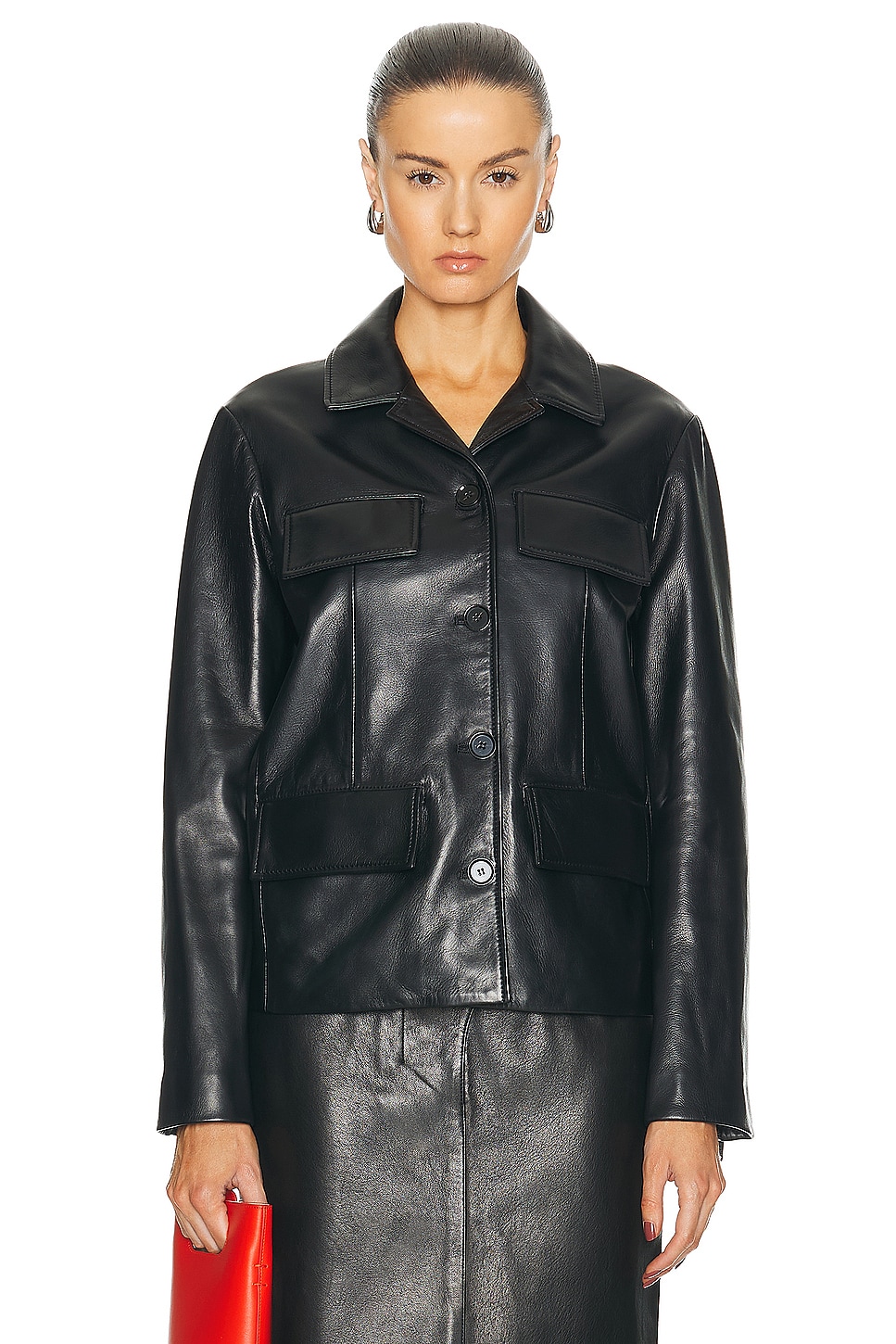 Image 1 of Proenza Schouler Roos Jacket in Black