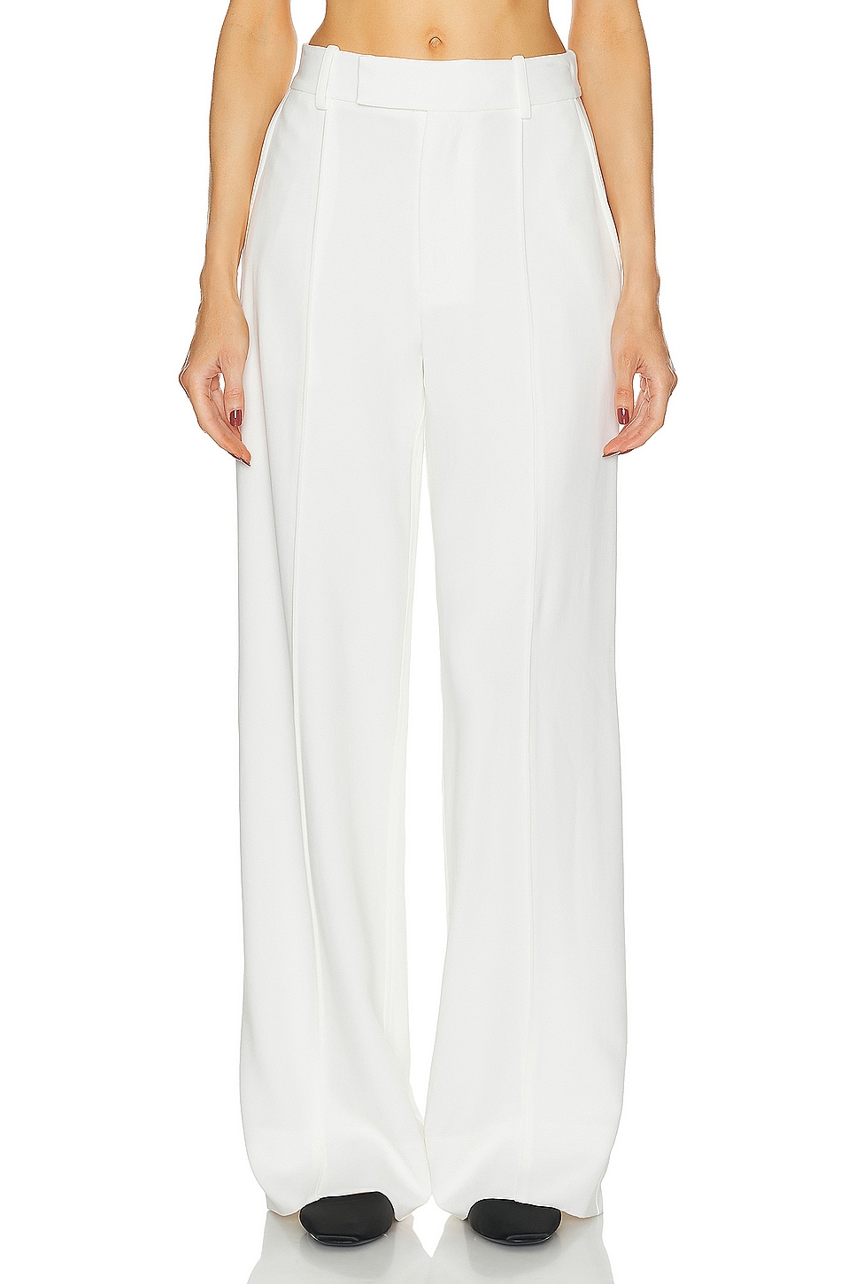 Image 1 of Proenza Schouler Weyes Bootcut Pant in White