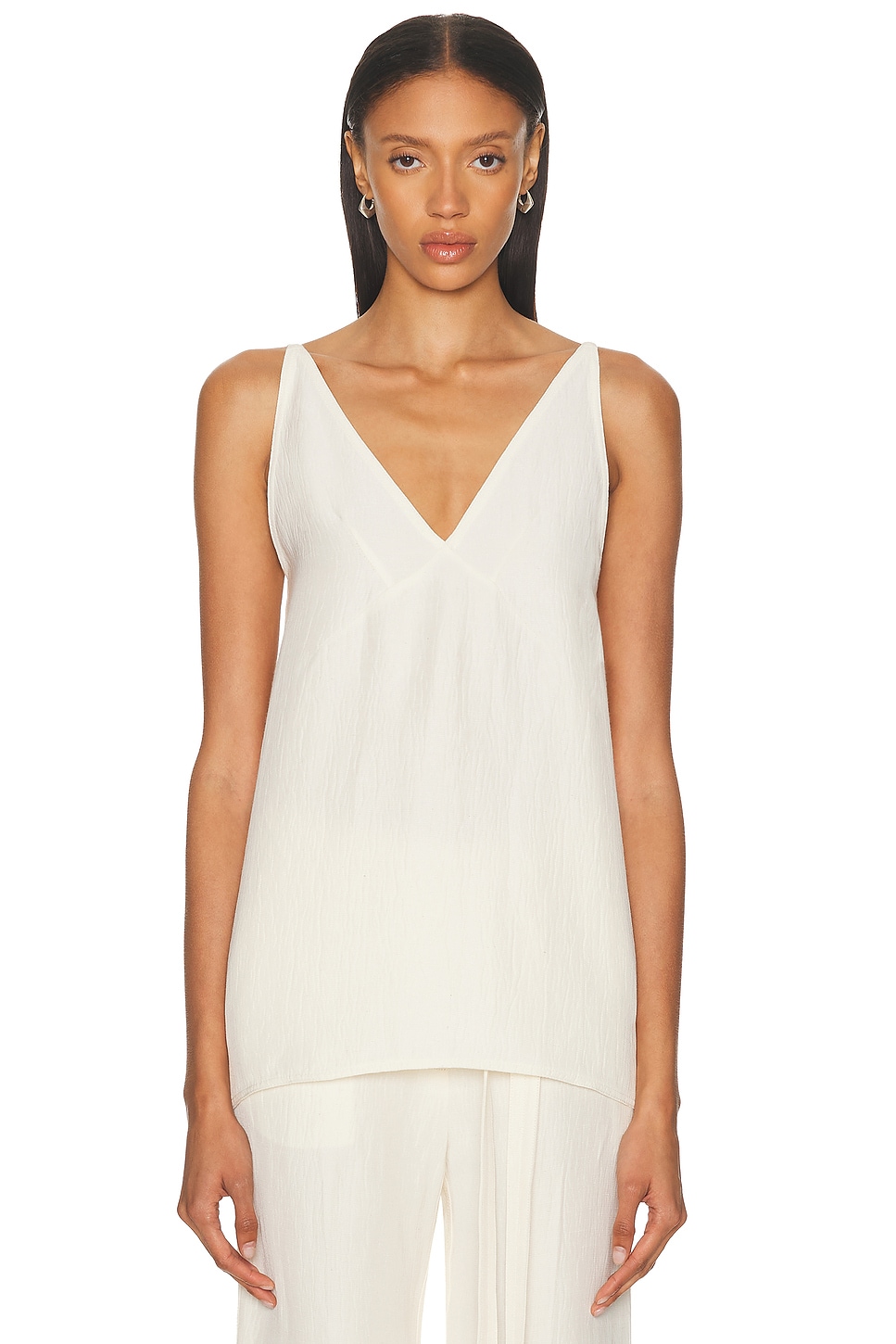 Image 1 of Proenza Schouler Mitchell Top in Ecru
