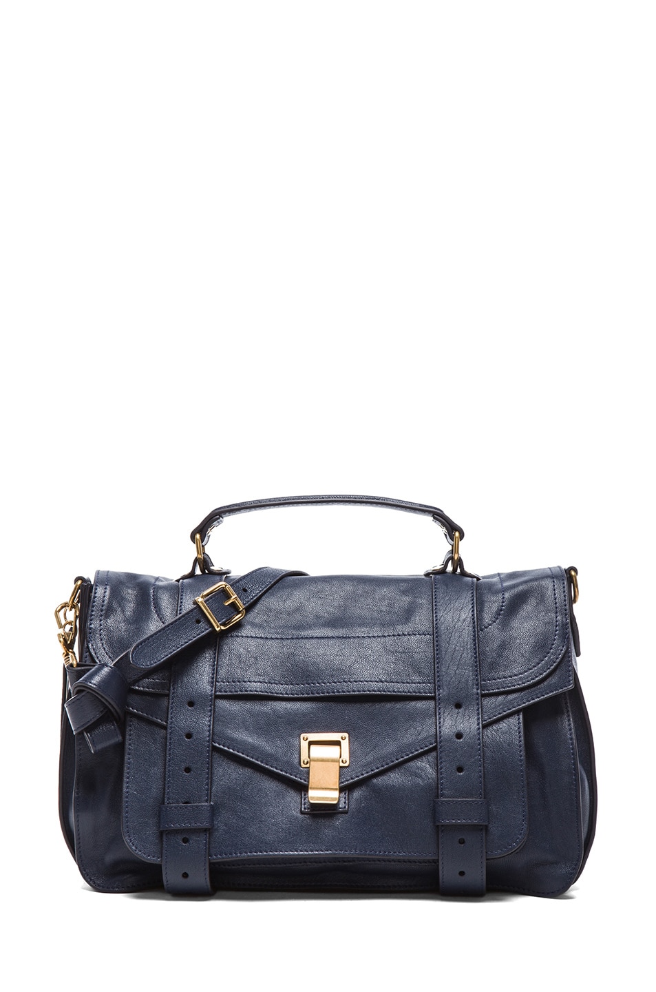 Image 1 of Proenza Schouler Medium PS1 Leather in Midnight