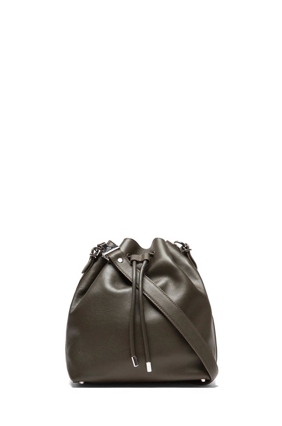 Image 1 of Proenza Schouler Medium Bucket Bag in Dark Moss