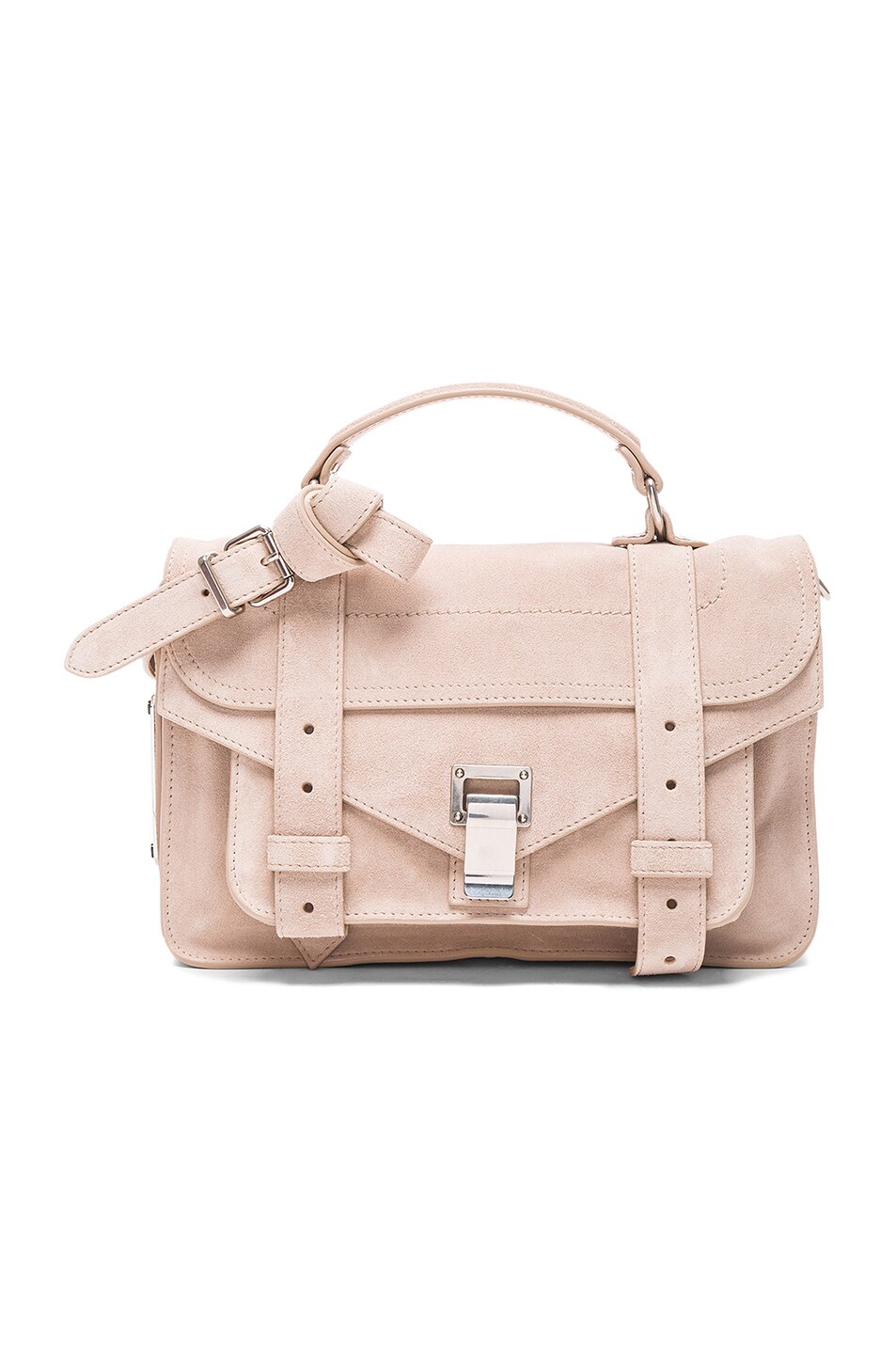 Image 1 of Proenza Schouler Tiny PS1 Suede in Sand