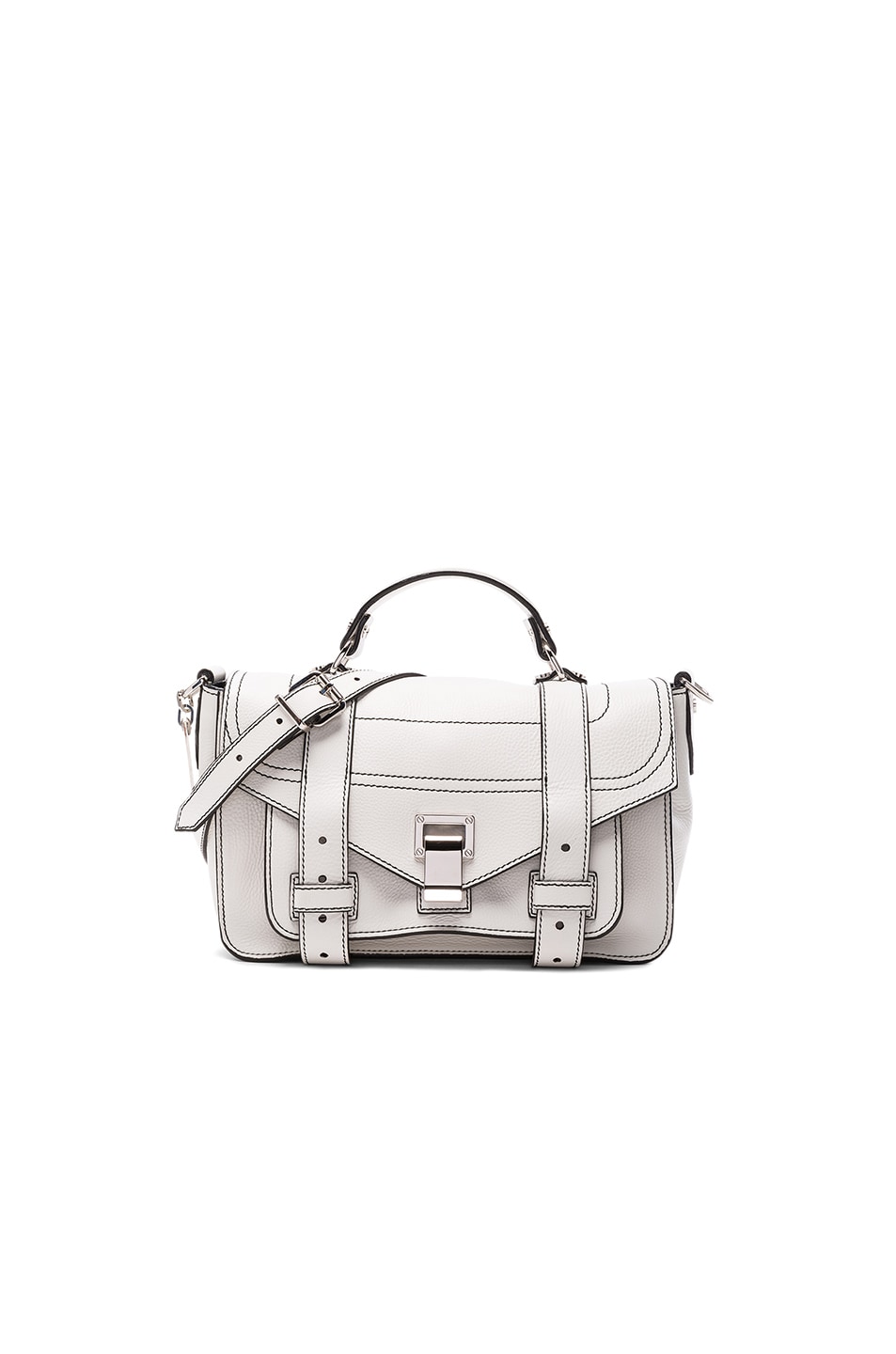 Image 1 of Proenza Schouler Tiny PS1+ in Optic White