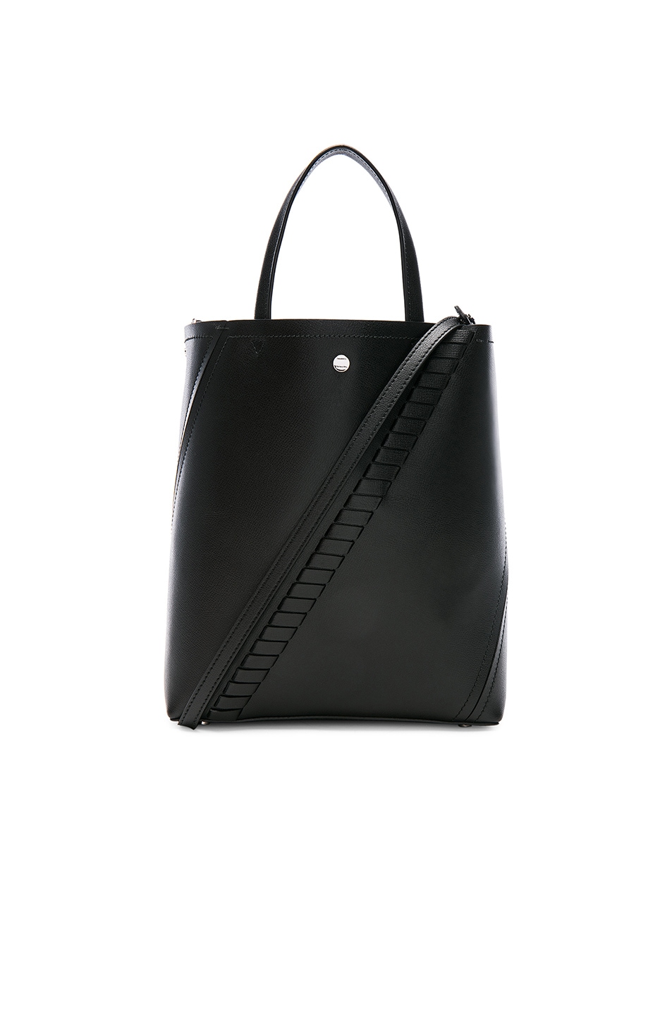 Image 1 of Proenza Schouler Grained Leather Hex Tote in Black