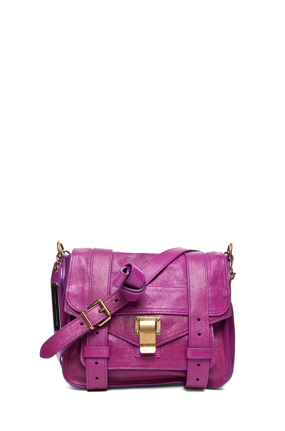 Image 1 of Proenza Schouler PS1 Pouch Leather in Orchid