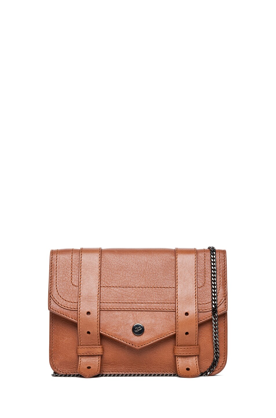 Image 1 of Proenza Schouler PS1 Large Chain Wallet in Saddle