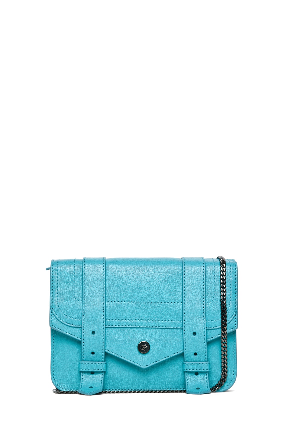 Image 1 of Proenza Schouler PS1 Large Chain Wallet in Lagoon