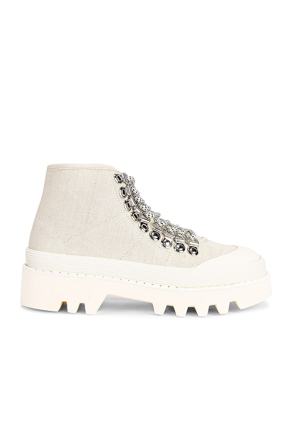 Image 1 of Proenza Schouler City Lug Sole Boots in Natural