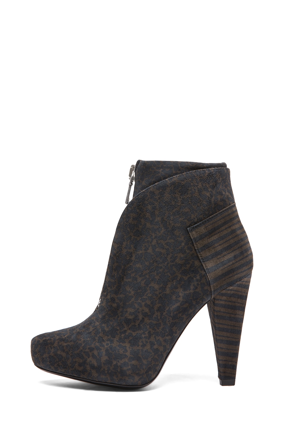 Image 1 of Proenza Schouler Suede Ankle Boots in Grey