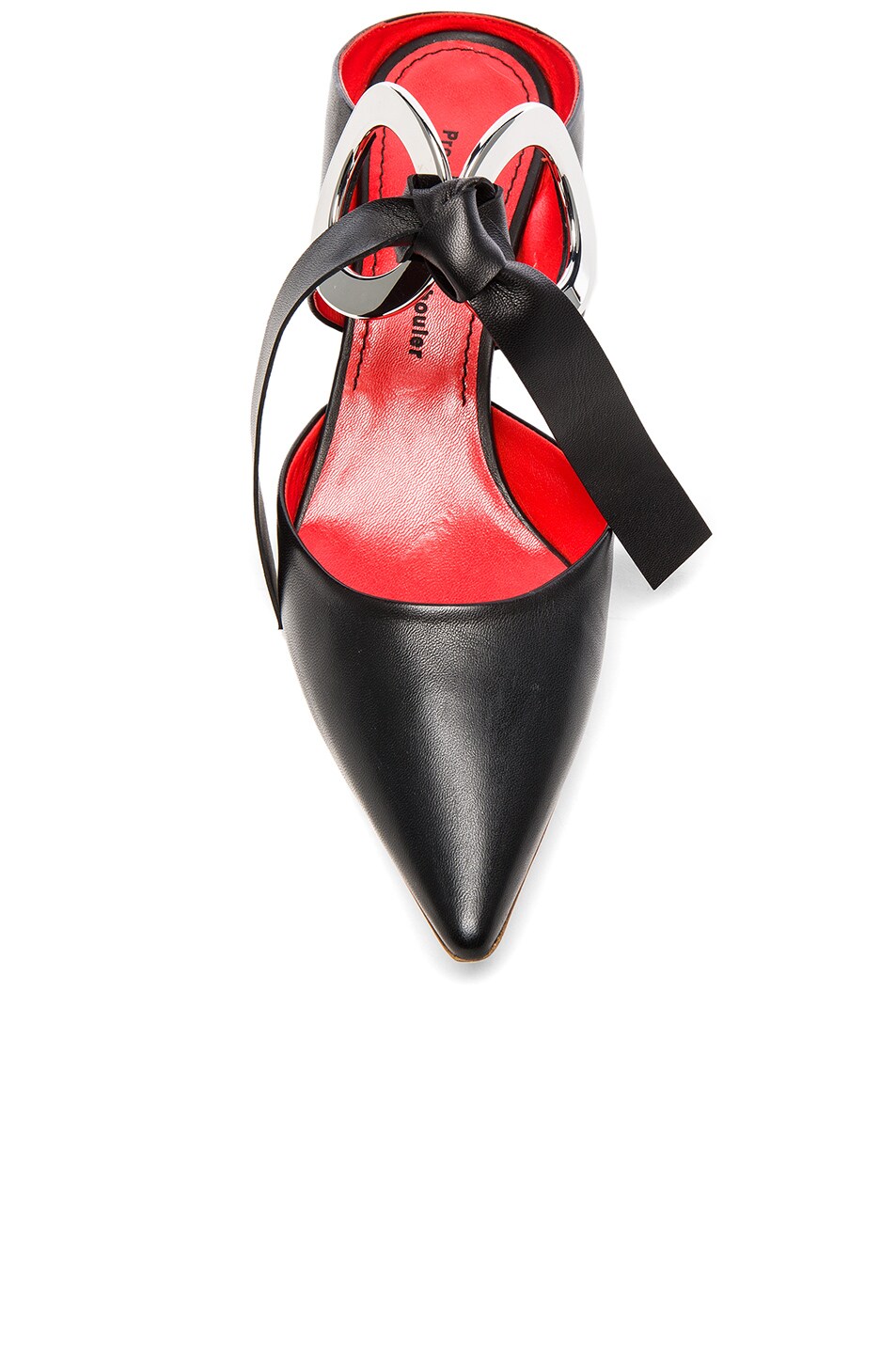 proenza schouler leather mules