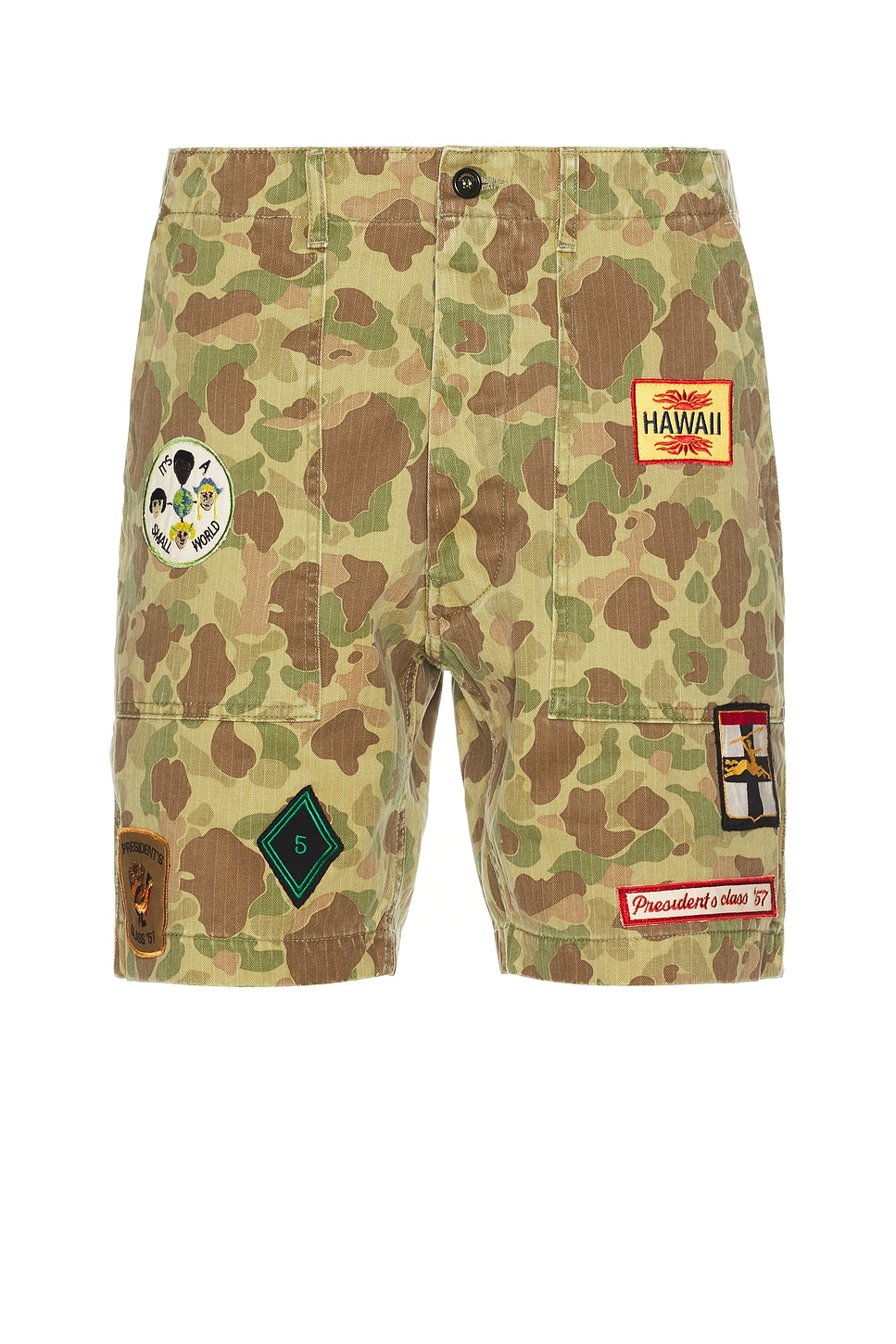 Bermuda Fatigue Shorts in Army