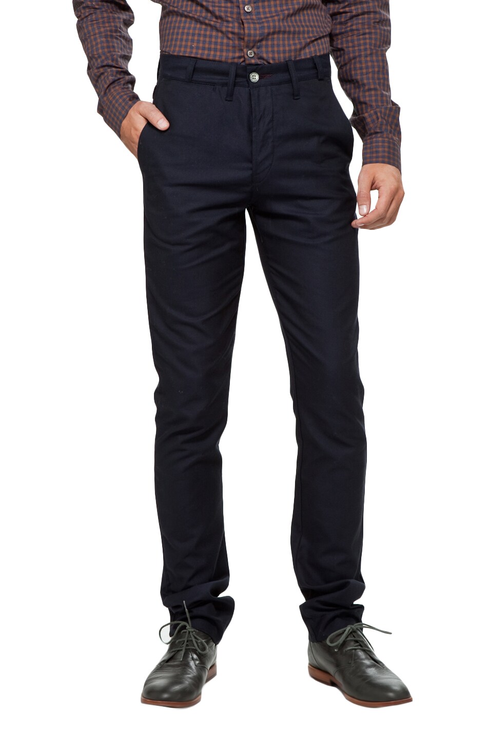 Image 1 of Paul Smith Jeans Fancy Slant Pocket Chino in Navy