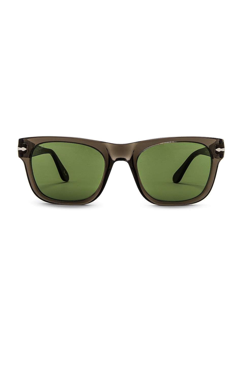 Image 1 of Persol PO3269S Sunglasses in Opal Smoke & Light Green